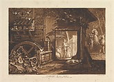 Pembury Mill, Kent, part III, plate 12 from "Liber Studiorum", Joseph Mallord William Turner  British, Etching and mezzotint; first state of four (Finberg)