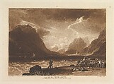 Lake of Thun, Swiss, part III, plate 15 from 