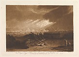 The Fifth Plague of Egypt (Liber Studiorum, part III, plate 16), Joseph Mallord William Turner  British, Etching and mezzotint; third state of three