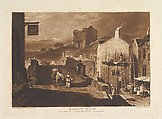 Morpeth North, part IV, plate 21 from "Liber Studiorum", Joseph Mallord William Turner  British, Etching and mezzotint; first state of four (Finberg)