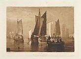 Calm, part IX, plate 44 from "Liber Studiorum", Joseph Mallord William Turner  British, Etching, aquatint and mezzotint; third state of seven (Finberg)