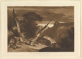 From Spenser's Fairy Queen (Liber Studiorum, part VII, plate 36), Joseph Mallord William Turner  British, Etching and mezzotint; fourth state of four