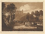 St. Catharine's Hill near Guilford (Liber Studiorum, part VII, plate 33), Joseph Mallord William Turner British, Etching and mezzotint; third state of three