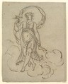 Venus with a Dove, Nicolai Abraham Abildgaard Danish, Graphite, pen and ink
