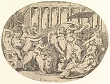 The Triumph of Bacchus, Anonymous, Italian?, 16th century Italian, Engraving