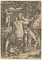 Venus and Adonis, Giorgio Ghisi Italian, Engraving