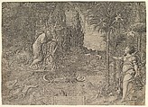 Allegory of Life, Giorgio Ghisi  Italian, Engraving; sixth state of six (BLL)