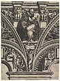 The Persian Sibyl; from the series of Prophets and Sibyls in the Sistine Chapel, Giorgio Ghisi  Italian, Engraving; first state of three (BLL)