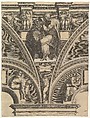 The Persian Sibyl, from "Prophets and Sibyls in the Sistine Chapel"
, Giorgio Ghisi Italian, Engraving; second state of three (BLL)