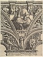 The Prophet Jeremiah, from "Prophets and Sibyls in the Sistine Chapel", Giorgio Ghisi  Italian, Engraving; third state of four (BLL)