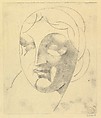 Female Head (Woman's Head), Elie Nadelman (American (born Poland), Warsaw 1882–1946 Riverdale, New York), Drypoint; first state of two