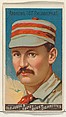 Ed Andrews, Center Field, Philadelphia, from the Goodwin Champion series for Old Judge and Gypsy Queen Cigarettes, Goodwin & Company, Commercial color lithograph