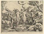 Judgment of Paris, Pierre Brebiette  French, Etching