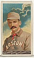 King Kelly, Catcher, Boston, from the Goodwin Champion series for Old Judge and Gypsy Queen Cigarettes, Goodwin & Company, Commercial color lithograph