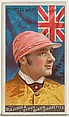 Charles Wood, Jockey, from the Goodwin Champion series for Old Judge and Gypsy Queen Cigarettes, Goodwin & Company, Commercial color lithograph