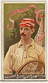 Dwight, Lawn Tennis, from the Goodwin Champion series for Old Judge and Gypsy Queen Cigarettes, Goodwin & Company, Commercial color lithograph