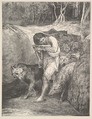 The Wolf-Charmer, John La Farge  American, Wood engraving