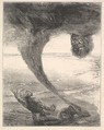 The Fisherman and the Afrite (or Genie), John La Farge  American, Wood engraving