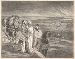 The Wise Men out of the East, John La Farge American, Wood engraving