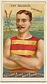 Jake Gaudaur, Oarsman, from the Goodwin Champion series for Old Judge and Gypsy Queen Cigarettes, Goodwin & Company, Commercial color lithograph