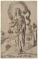 Saint John the Baptist, Girolamo Mocetto (Italian, ca. 1470–1531), Engraving; second state
