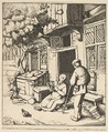 The Winder, Adriaen van Ostade  Dutch, Etching