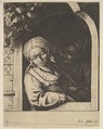 Village Girl, Adriaen van Ostade  Dutch, Etching