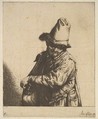 Hurdy Gurdy Man, Adriaen van Ostade  Dutch, Etching