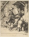 Eyeglass Merchant, Adriaen van Ostade  Dutch, Etching