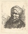 Peasant  Woman, Adriaen van Ostade  Dutch, Etching