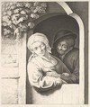 Village Girl, Adriaen van Ostade Dutch, Etching