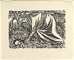 Death of a Child (Kindertod), Ernst Barlach German, Woodcut