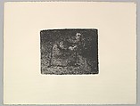 Considering Murder (Auf Mord Bedacht), Ernst Barlach German, Lithograph