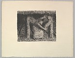 The Murderess (Die Mörderin), Ernst Barlach German, Lithograph
