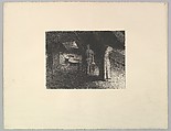 Die Schuldbewusste, Ernst Barlach German, Lithograph