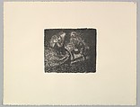 The Shouter (Der Rufende), Ernst Barlach German, Lithograph