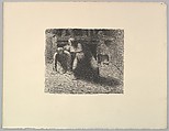 Curse (Verfluchung), Ernst Barlach German, Lithograph