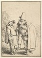 Grotesque Figures, Adriaen van Ostade Dutch, Etching