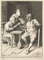 Singing Couple and Violin, Adriaen van Ostade  Dutch, Etching