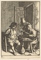 Singing Couple and Violin, Adriaen van Ostade  Dutch, Etching