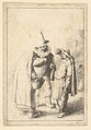Grotesque Figures, Adriaen van Ostade Dutch, Etching