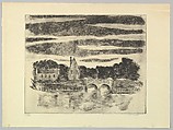 Bluff Point, CT, George Constant  American, born Greece, Drypoint