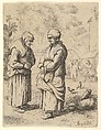 The Two Gossips (copy), Adriaen van Ostade Dutch, Etching