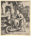 The Knifegrinder, Adriaen van Ostade  Dutch, Etching