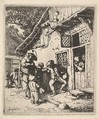 Traveling Musicians, Adriaen van Ostade  Dutch, Etching