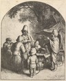 The Quack, Adriaen van Ostade  Dutch, Etching
