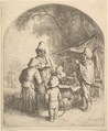 The Quack, Adriaen van Ostade  Dutch, Etching