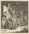 The Family, Adriaen van Ostade  Dutch, Etching