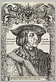 Portrait of Emperor Maximilian I, Hans Weiditz the Younger  German, Woodcut