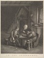 The Interrupted Game (Le Jeu intérrompu), Jean Heudelot French, Etching